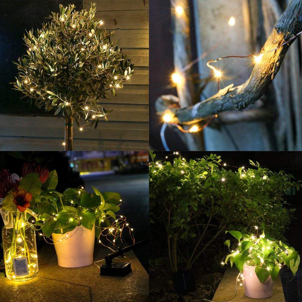 200LED Copper Wire Fairy String Light - Warm White