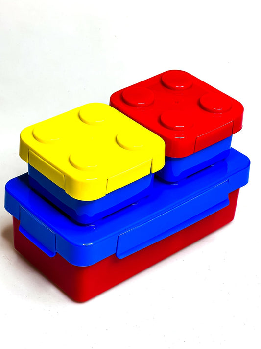 Stackable Brick Lunchbox Set - Gear Up ZA