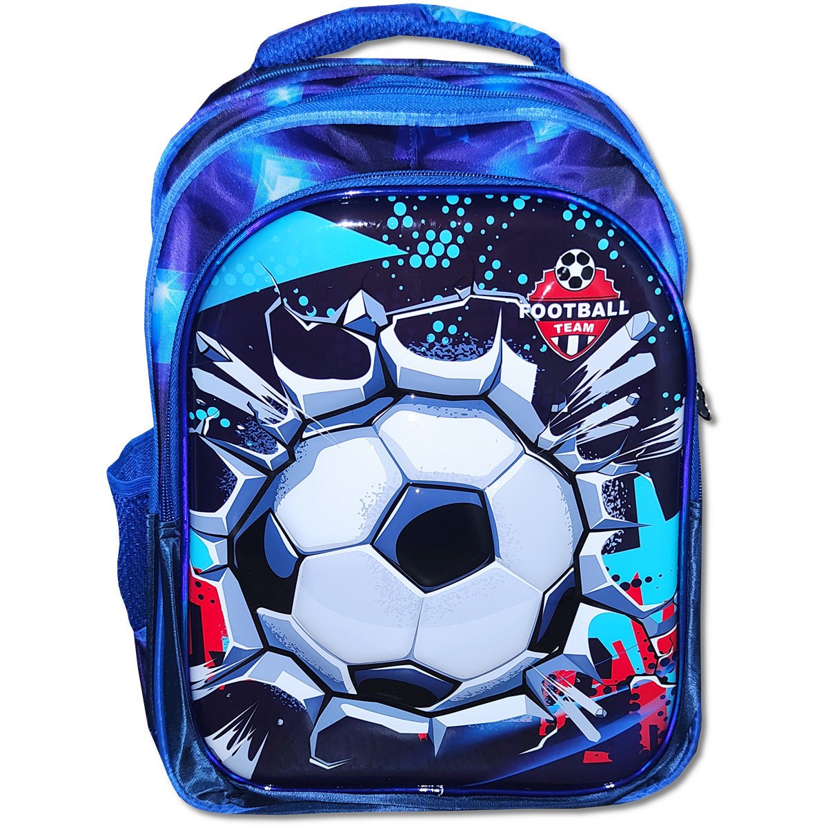 Prasdos 3D Children School Backpack - Soccer Blue - Gear Up ZA