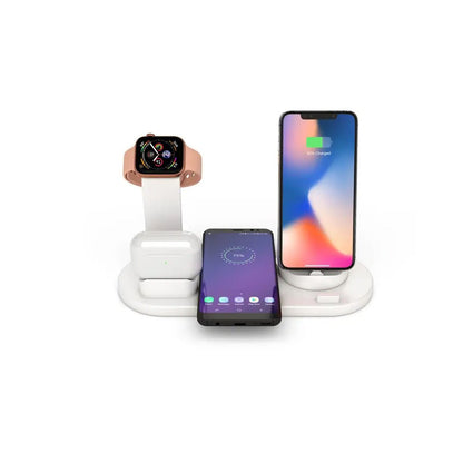 6in1 Mobile Wireless Charger White - Gear Up ZA