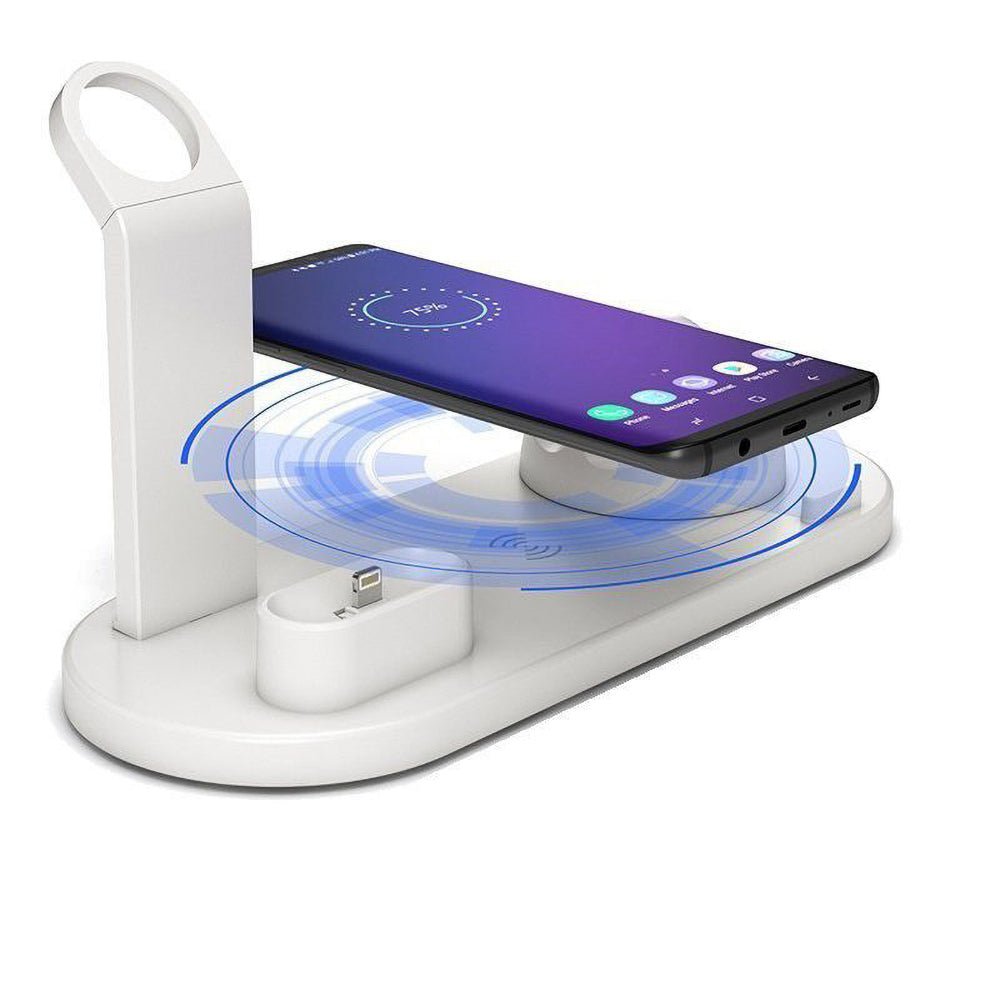 6in1 Mobile Wireless Charger White - Gear Up ZA