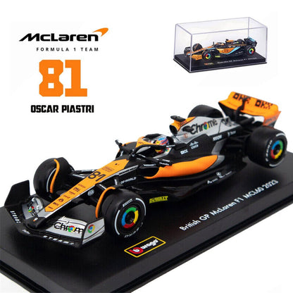 Bburago McLaren MCL60 #81 Oscar Piastri Hardcover (2023) - Gear Up ZA