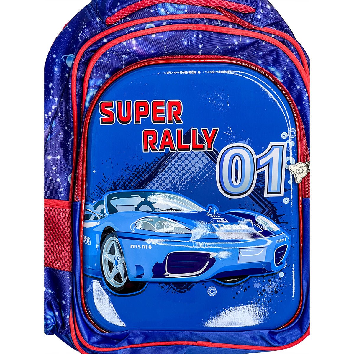 Prasdos 3D Children School Backpack - Rally Blue - Gear Up ZA