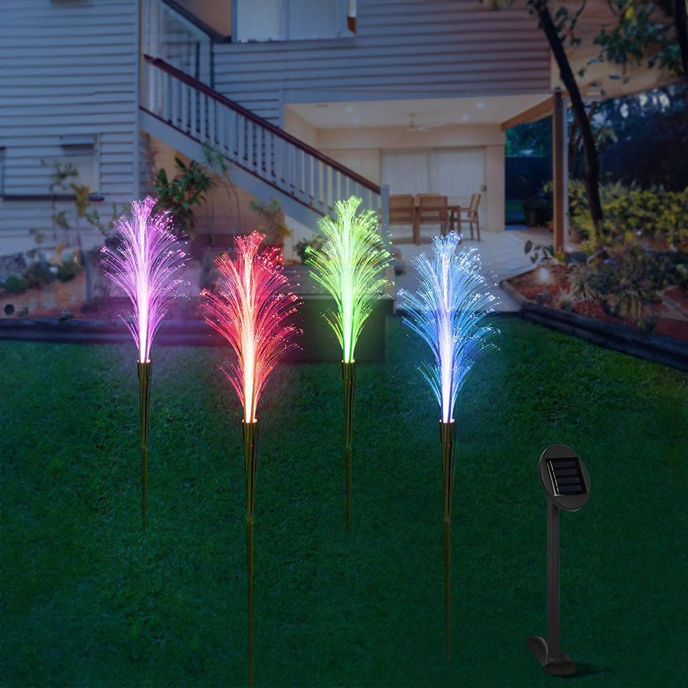 Solar Reed Lawn Light Multi-Colour 2Piece - Gear Up ZA