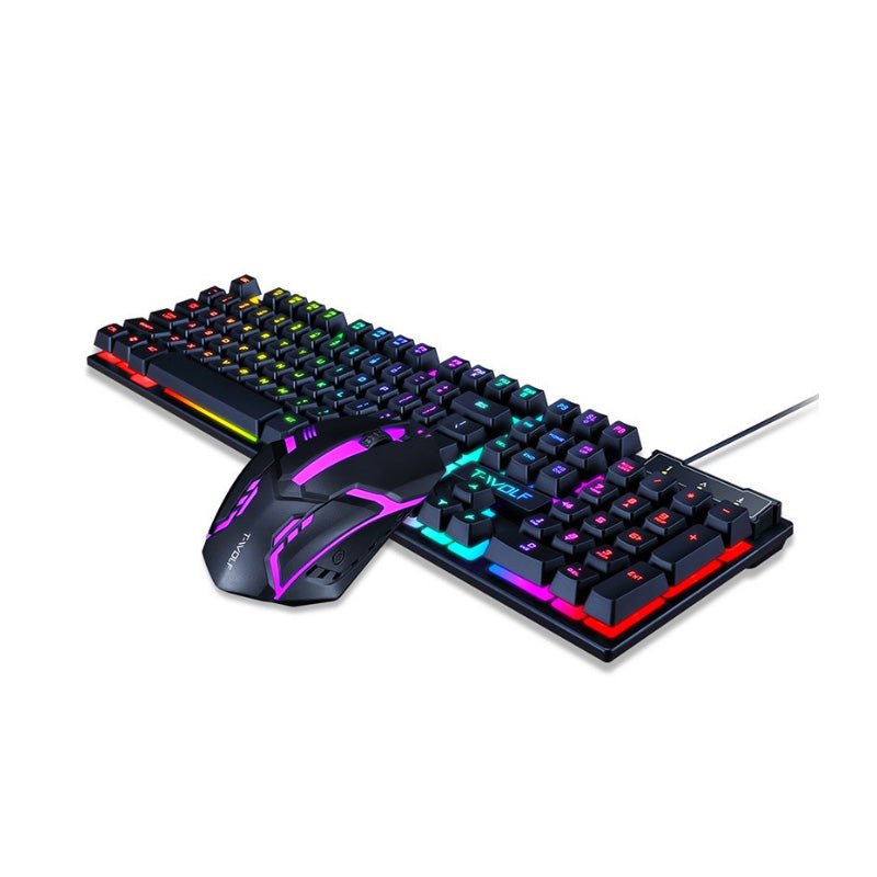 T-Wolf T200 Keyboard and Mouse - Black - Gear Up ZA